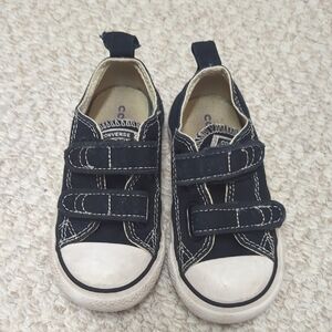 Converse Kids Black Canvas Shoes